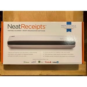 Neat Receipts portable scanner NIB